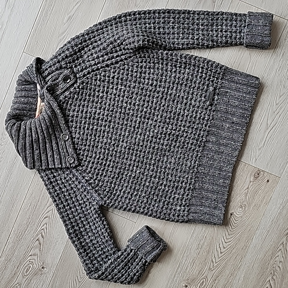 Burberry Gray Knit Sweater